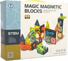 Magnetická stavebnica plast 66ks
