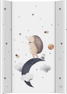 CEBA BABY Podložka prebaľovacia 2-hranná s pevnou doskou (50x70) Ultra Light Hedgehog the