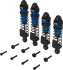 Arrma Stoßdämpfer komplett vorne/hinten blau (4): Mini Kraton