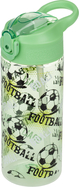 BAAGL Tritanová fľaša na nápoje so slamkou Futbal, 500 ml