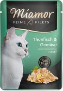 Kapsička Miamor Feine Filets Adult tuniak so zeleninou v želé 100g