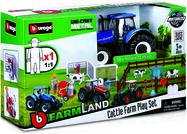 Bburago Farmland Kravská Farma s traktorom