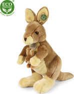 Plyšový klokan s mláďaťom 37 cm ECO-FRIENDLY