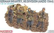Model Kit figurice 6158 - NEMŠKA PEHOTA HG DIV ANZIO 1944 (1:35)