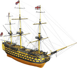 Mantua Model HMS Victory Panart 1:78 kit
