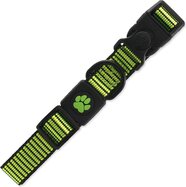 Obojok Active Dog Strong L limetka 2,5x45-68cm