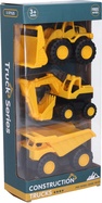 Auto stavebný stroj 12 cm 3ks