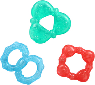 Bright Starts Hryzačka plnená vodou tvary Stay Cool Teethers™ 3ks
