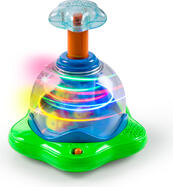 BRIGHT STARTS Hračka hudobná svietiaca Press &amp; Glow Spinner 6m+