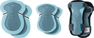 Globber Set protecții Junior XXS Pastel Blue