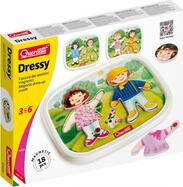 Quercetti Dressy Baby magnetic dress-up puzzle – magnetická skladačka