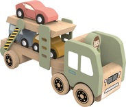 2Kids Toys Transportor auto din lemn