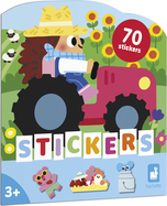 Janod Stickers Samolepky Farma 70 ks od 3 rokov