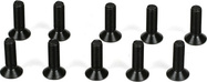 TLR skrutka oceľ zapustená hlava M3x10mm (10)