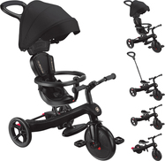 Globber trojkolka Explorer Trike 4in1 Black