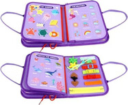 2Kids Toys Senzorická busy kniha Morské panny