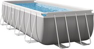 Piscina da giardino INTEX 26790 Prism Frame 400 x 200 x 122 cm con filtrazione a cartuccia
