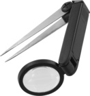 Modelcraft Lupe 1,75x mit Pinzette und LED-Beleuchtung