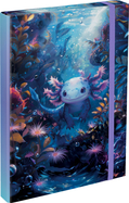 BAAGL Dosky na školské zošity A4 Axolotl