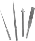 Modelcraft diamantové ihlové pilníky (sada 4ks)