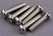 Șurub Traxxas cu cap rotund M3x12mm zinc. (6)