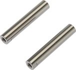 Axial závitová trubička 6x33mm hliník sivá (2)