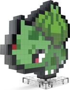 Mattel MEGA Pokémon Bulbizarre - Pixel Art Rétro 15 cm, 374 pièces