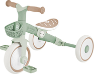 Globber tricicletă pentru copii - Learning Trike 2in1 PLUS Ecologic Fistic