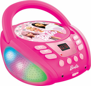 Lexibook Leuchtender Bluetooth CD-Player Barbie