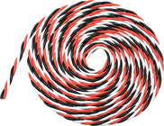 Kábel serva krútený 22AWG (2m)