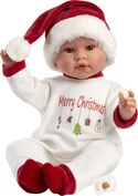 Llorens 74501 NEW BORN - realistická bábika so zvukmi a mäkkým látkovým telom - 45 cm
