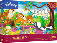 Trefl Puzzle 160 Teile Bambi und seine Waldfreunde