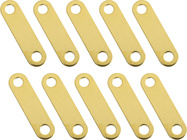 Pozlátené spojky batérií 18.5mm (10)