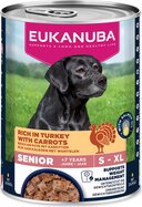 Konzerva EUKANUBA Senior bohatá na morčacie s mrkvou 400 g