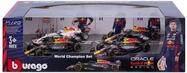 Bburago 1:43 RACE Formula F1 4PAC - Red Bull Racing RB20(2024) #1 M.Verstappen #11 S.Perez
