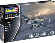 Plastikmodellbausatz Flugzeug 03798 - Arado AR-240 (1:72)