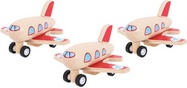 Bigjigs Toys Drevené naťahovacie lietadlo 1 ks