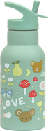 A Little Lovely Company - nerezová fľaša na pitie, 350 ml - radosť