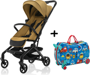 Sportovní kočárek Jet + kufřík Pack&amp;Ride Zdarma, Kodi Bronze