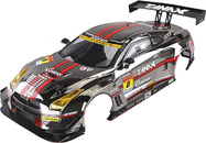 Killerbody karoséria 1:10 Gainer Tanax GT-R Nismo (R35) strieborná