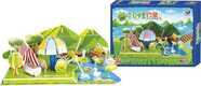 Small Foot Trojvrstvové penové 3D puzzle žabie tônka