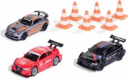 SIKU Super - set závodné autá s kužeľmi, 3ks