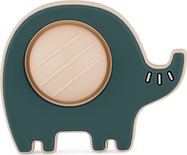 PETITE&amp;MARS Hračka silikónová Elephant Edwin Misty Green 6m+