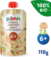 SALVEST Ponn BIO Kuriatko so zeleninovým pyré (110 g)
