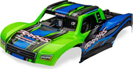 Traxxas karosszéria Mini Slash zöld