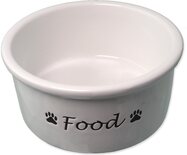 Miska Dog Fantasy keramická biela Food 15x7cm, 600ml