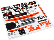 Traxxas Korlátlan Desert Racer Fox Edition matricák