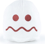 PAC MAN Biely plyšová hračka 18cm