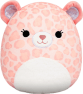 SQUISHMALLOWS Broskyňový leopard - Phaedra