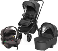Set kočík Move Cross 3 + hlboká korba Move XL 3 + autosedačka, All Black